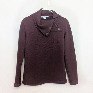 Guide Series Women's Burgundy Sweater - Size Small